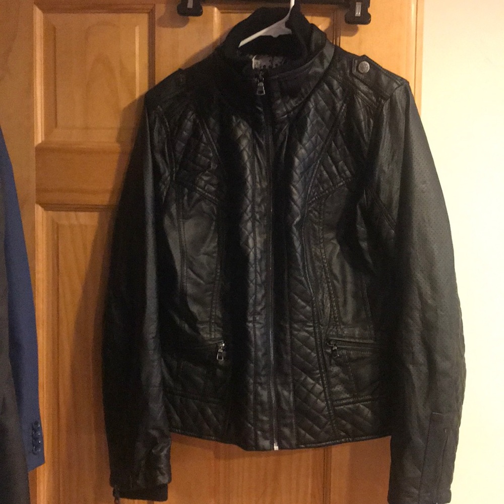 Guess leather jacket